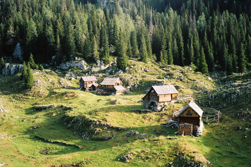 Slovenian Sunrise shot on Kodak Gold 200 with a Rollei 35S, developed at Gulabi, by Noah R. Evans