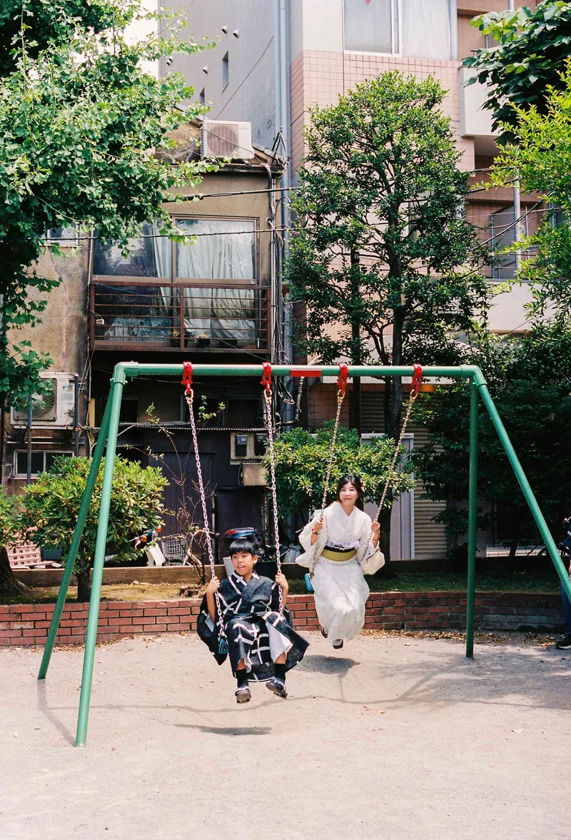 Tokyo Playground shot on Kodak Portra 400 with a Canon EOS 630, developed at Moon Photo, by Dylan Martisius