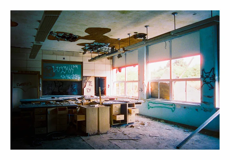 Lab shot on Cinestill 800T with a Canon F-1, by KingOfLuck