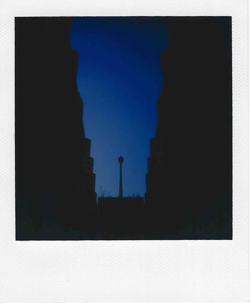 Under Grand Avenue shot on Polaroid 600 with a Polaroid SX-70 Alpha 1, by Jeremy Kruse
