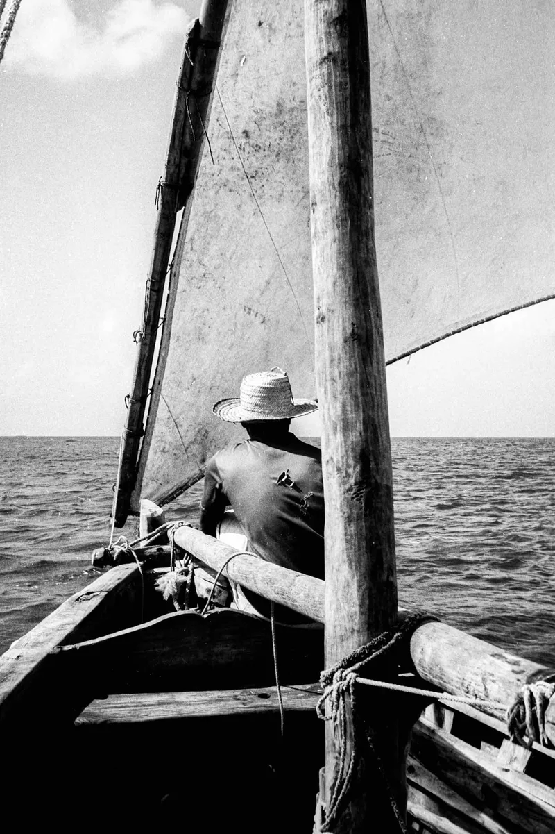 Vendée Globe Low Cost shot on Kodak Tri-X 400 with a Leica Minilux, by Ben