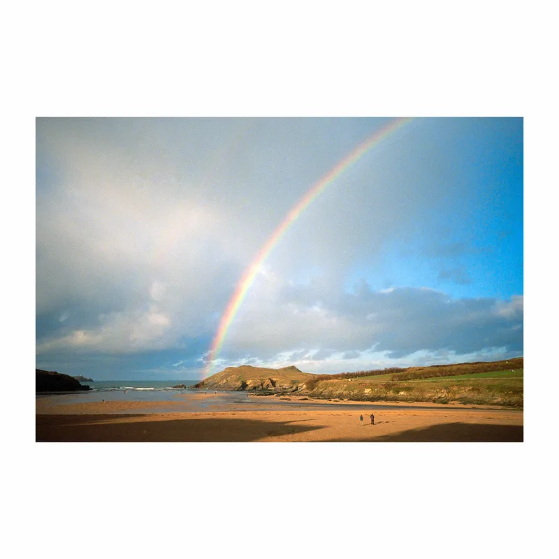 Porth Newquay shot on Kodak Portra 800 with a Nikon 35ti, developed at Rapid Eye, by Alan Hill