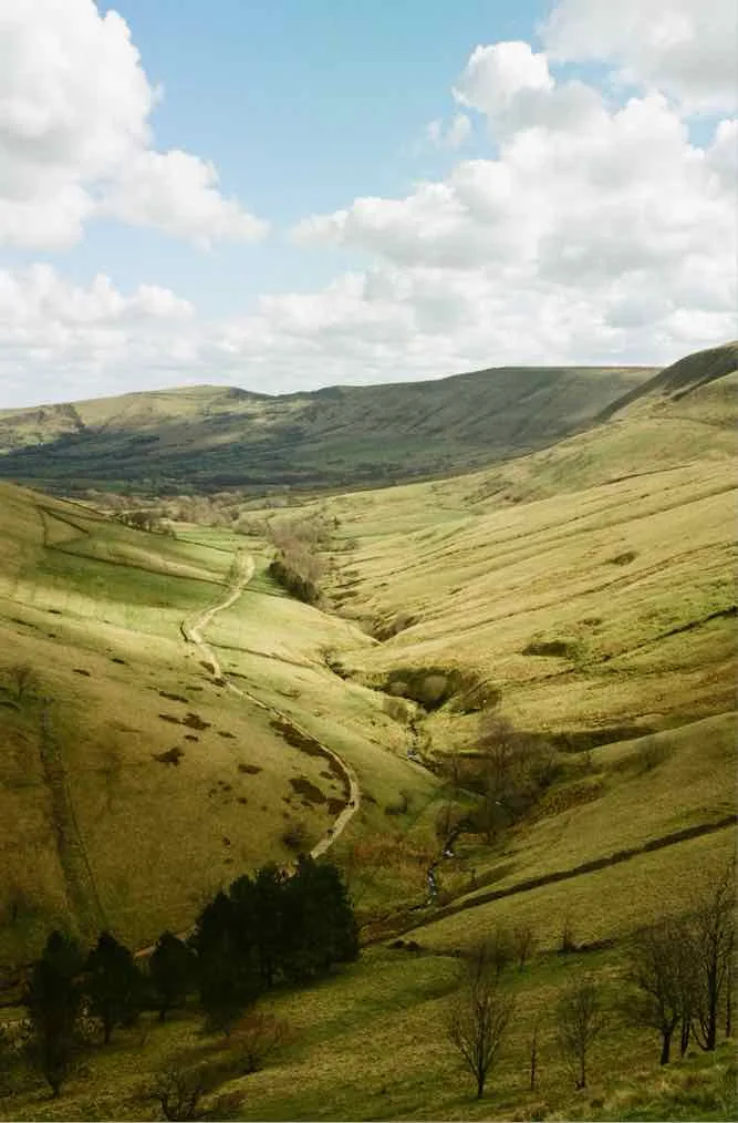 Over the hills & Kinder way shot on Kodak Gold 200 with a Leica III, developed at Take It Easy, by Gunther