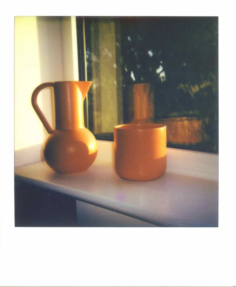 The Pot and Pitcher shot on Polaroid 600 with a Polaroid Impulse AF, developed at Instant Film, by MelvynJ