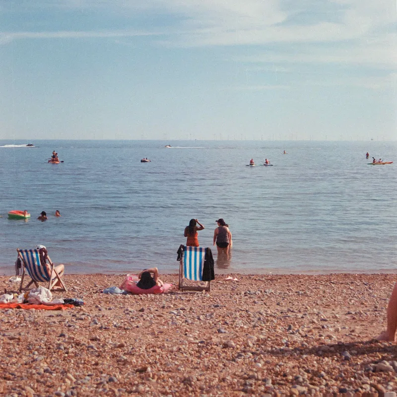 brighton beach shot on Truprint Colour Print with a Canon EOS 500, developed at Analogue Wonderland, by Jasmine Heyward