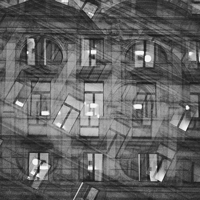 windows shot on Lomography Earl Grey 100 with a Nikon FM10, developed at Home / Self-Developed, by manuel