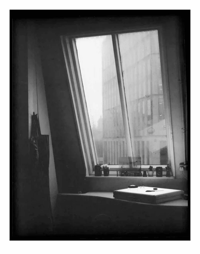 Paper Negative #001 shot on Ilford FP4 Plus 125 with a Linhof Technika V, developed at Make It Easy, by Dave Woodhead