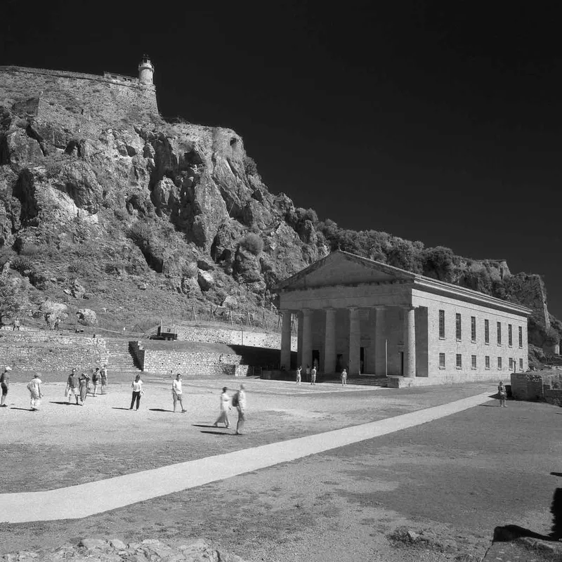 Corfu, September 2024 shot on Ildord SFX with a Hasselblad 503CW, developed at Prolab Fotofachlabor GmbH, by Michael