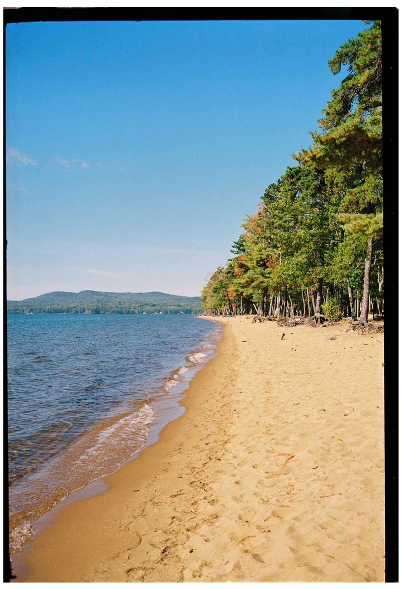 sebago lake state park, maine shot on Kodak Kodacolor 200 with a Leica M3, developed at Northeast Photographic, by Eric Wefald - Huang