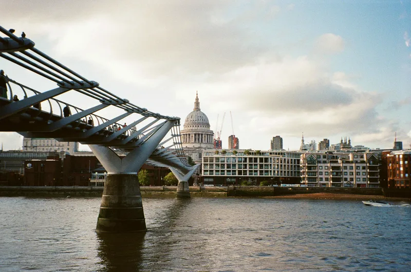 St. Paul’s Cathedral shot on Kodak UltraMax 400 with a Nikon One Touch Zoom 90, developed at Thackers Film Lab, by Chris Howard