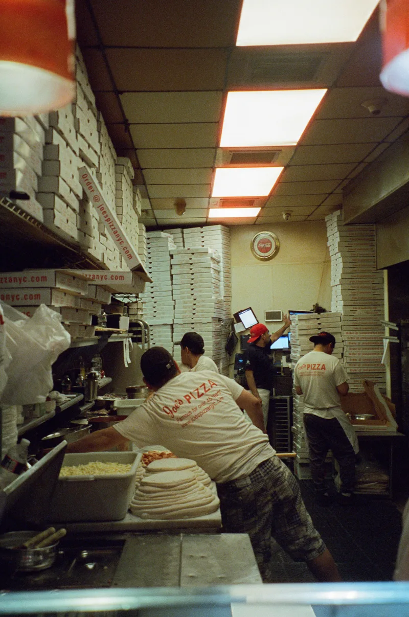 Joe’s shot on Cinestill 800T with a Canon Sure Shot 70, developed at FilmDev, by Rich