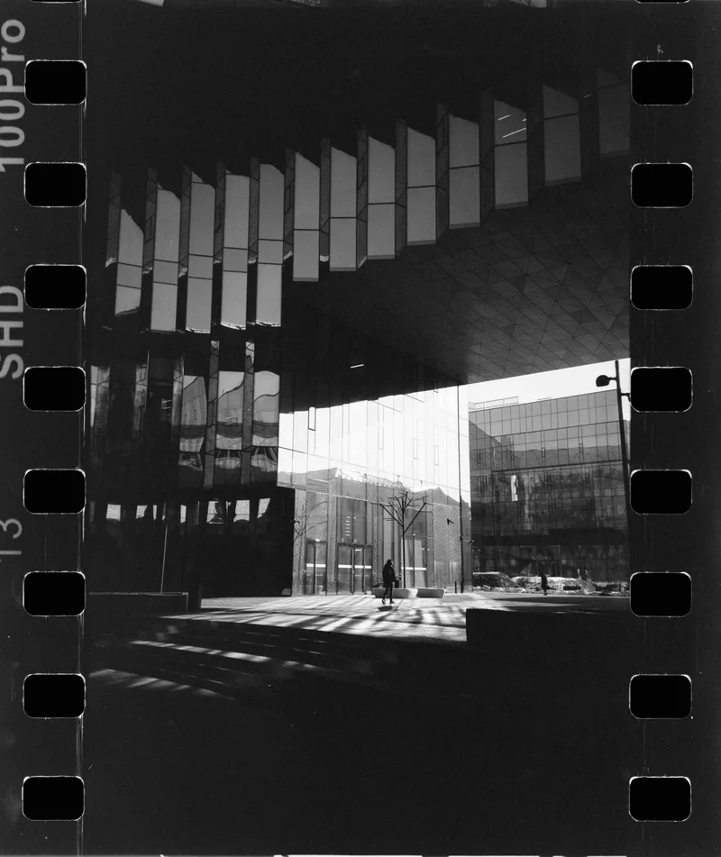 Film photo shot on Lucky SHD 100 with a Lomo LC-A, by Mike