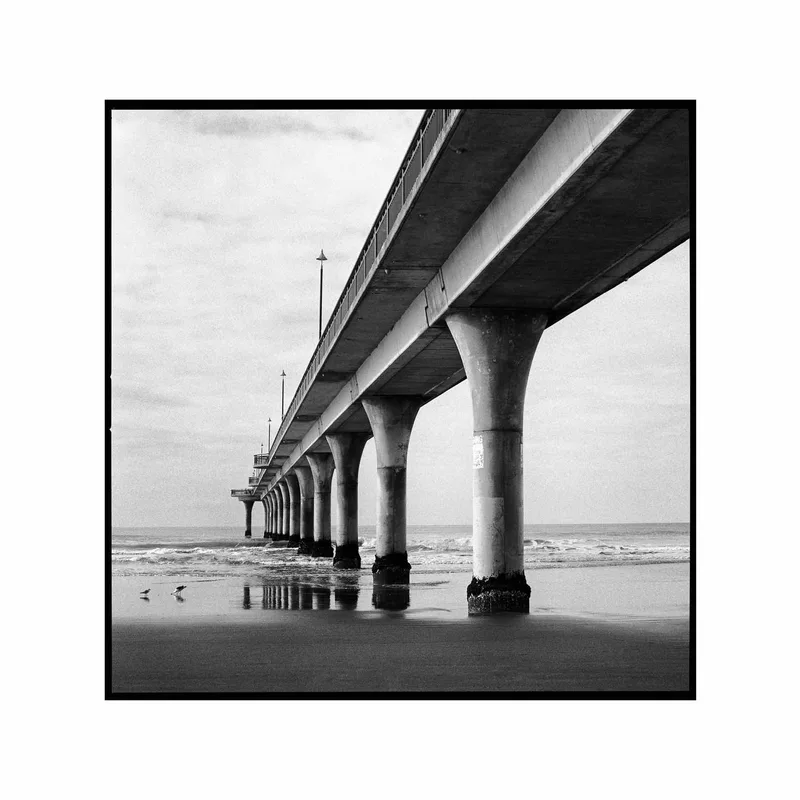 Sunrise shot on Ilford HP5 Plus 400 with a Hasselblad 501C/M, developed at Home / Self-Developed, by Dominik Staszowski