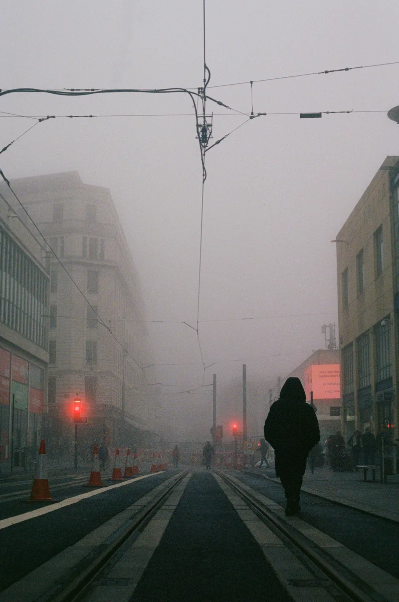 Through the fog shot on Kodak Portra 400 with a Canon EOS 500, developed at FilmDev, by Rich