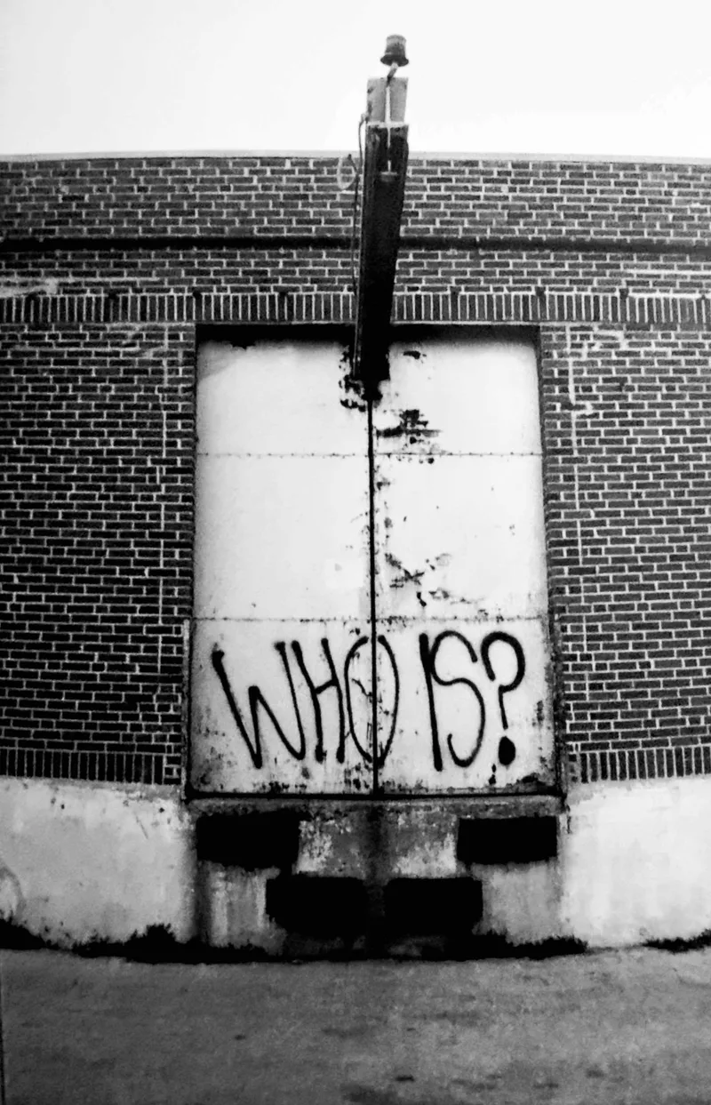 Who Is? shot on Kodak T-Max 400 with a Canon EOS 1N, by Jeff E. Brown