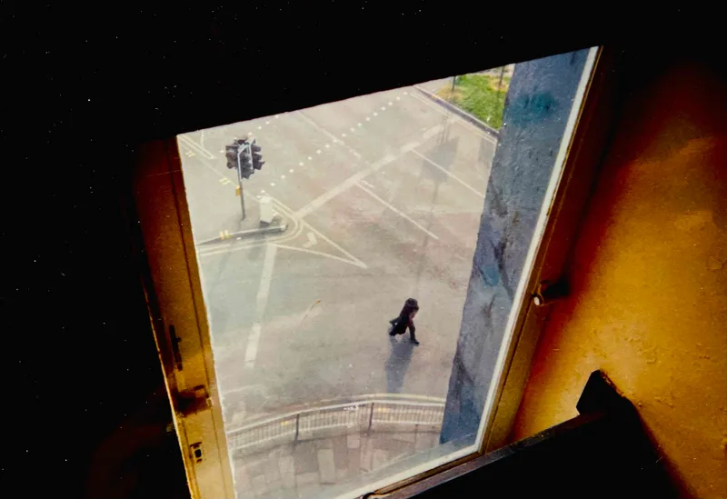 Looking Down. shot on Fujifilm FujiColor C200 with a Canon AE-1, developed at Jessops, by Tony Shelley