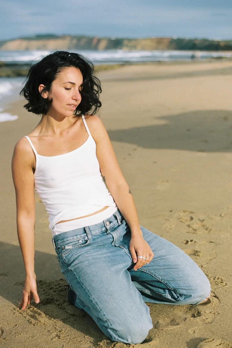 Beach Time 🌊 shot on Kodak Portra 160 with a Nikon F5, developed at Ikigai Film Lab, by James Juranke