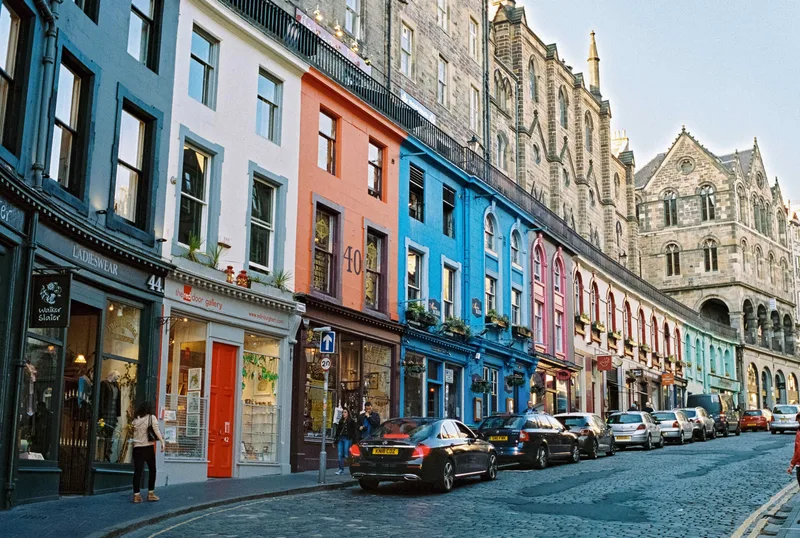 Edinburgh shot on Kodak Portra 400 with a Leica M6, developed at MeinFilmLab, by kleinbildfilm