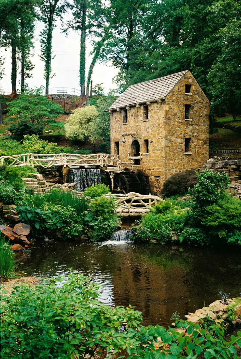 Historic Old Mill. North Little Rock, Arkansas. 2026. shot on Kodak Gold 200 with a Canon Canonet G-III QL17, developed at Bedford Camera & Video, by BradSimsPhoto
