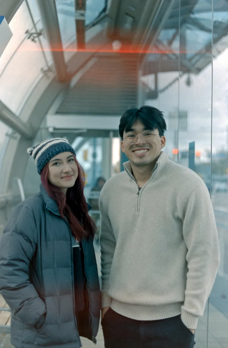 Siblings shot on Kodak Vision3 500T with a Nikon F, developed at The Lab Vancouver, by Kryptexz