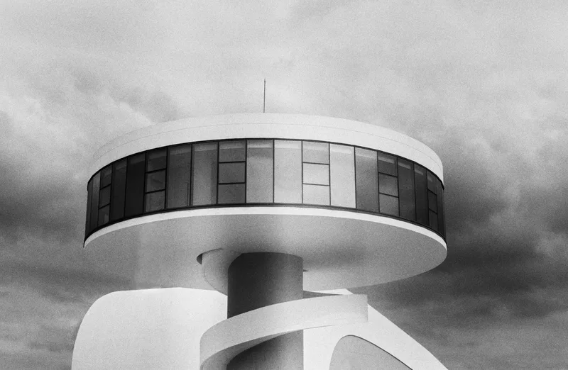 The Tower Over The Estuary shot on Ilford Delta 100 with a Minolta XD-7, by Rafel Ross