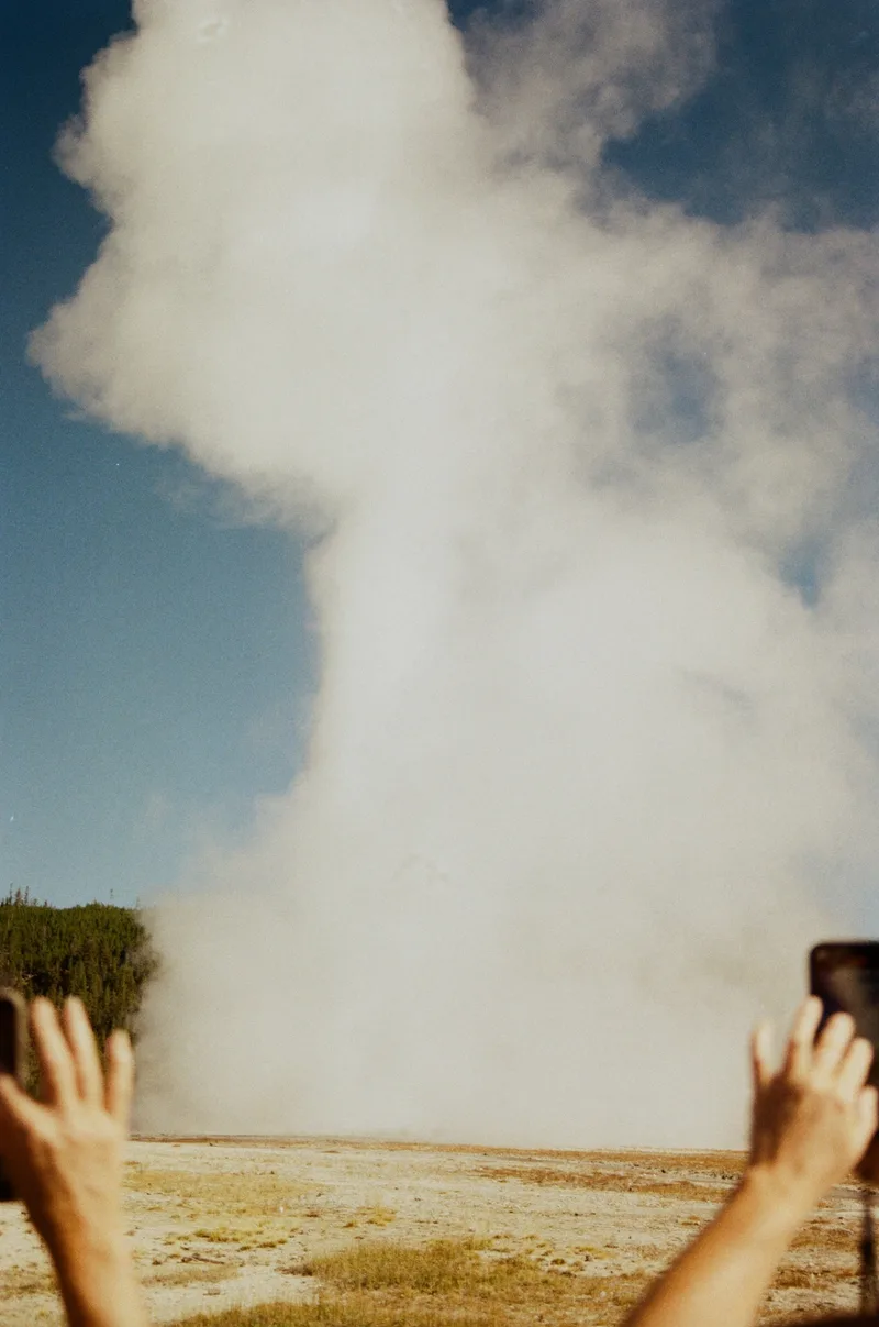 Old Faithful shot on Fujifilm FujiColor C200 with a Nikon EL2, developed at Essential Photo Supply, by noa