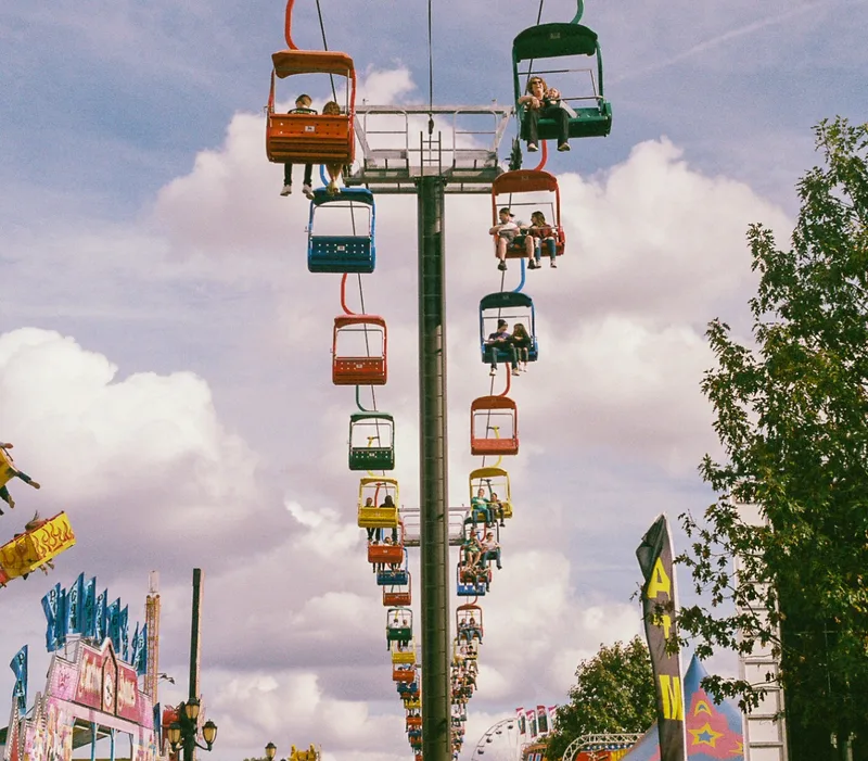 A Trip to the Fair shot on Kodak UltraMax 400 with a Minolta X-700, developed at The FotoShoppe, by Cory