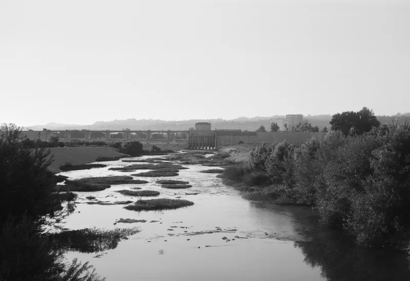 Sepulveda Dam shot on Kodak Tri-X 400 with a Voigtländer Bessa, by Joe