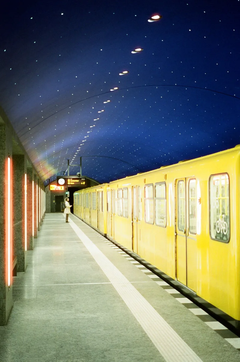 Stary underground shot on Cinestill 800T with a Leica M6, developed at Fox Film Lab, by Adrian