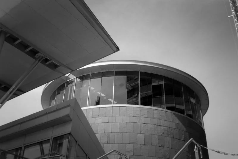 Lined Up shot on Fujifilm Neopan Acros 100 II with a Olympus XA, developed at The Lab Vancouver, by Kryptexz