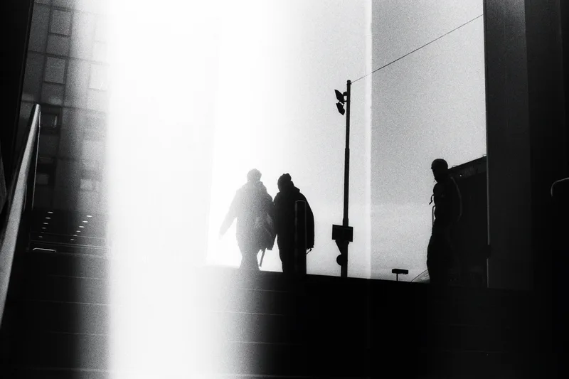 Light Leak shot on Ilford Delta 400 with a Minolta XG-9, developed at DM Fotoparadies, by PhotosByTim