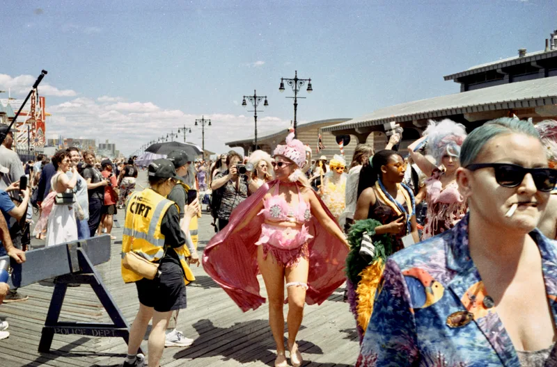 Coney Island Mermaid Parade 2026 shot on Kodak Proimage 100 with a Leica Minilux, developed at Home / Self-Developed, by Laurence