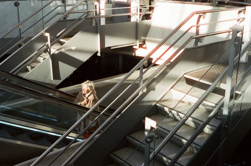 A la croisée shot on Cinestill 800T with a Canon Canonet QL19, developed at L'Atelier Argentique, by alvahgoldbook