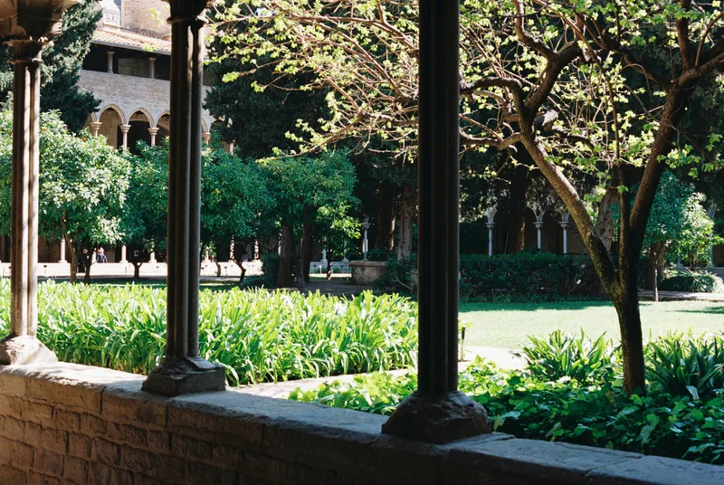 Monestir de Pedralbes shot on Kodak UltraMax 400 with a Olympus OM-10, developed at Visualkorner, by Victor