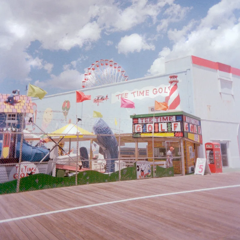 Boardwalk shot on Kodak Gold 200 with a Reto Ultra Wide & Slim, developed at Home / Self-Developed, by alexonkow