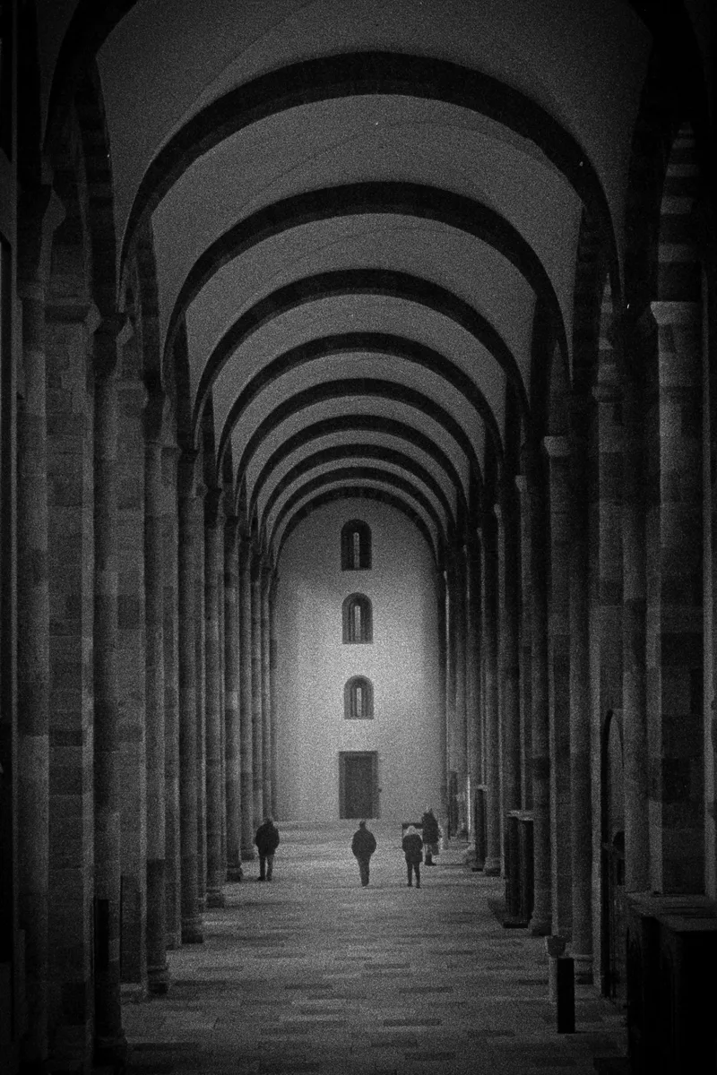 Under the Arches shot on Ilford Delta 3200 with a Leica MP, by Marc Grove
