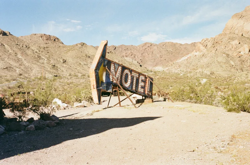 Signs shot on Kodak Gold 200 with a Leica M6, developed at Fox Film Lab, by Adrian