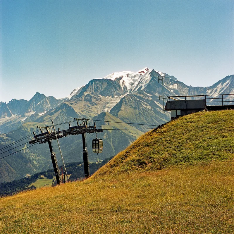 Mont Blanc shot on Cinestill 400D with a Yashica Mat 124G, developed at Home / Self-Developed, by MARCO PHOTOS