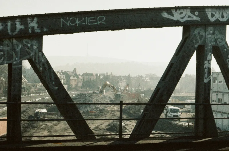 Transformation shot on Orwo Wolfen NC500 with a Pentax MX, developed at Safelight, by Plympus
