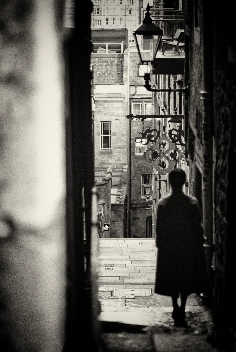 Waiting shot on Kodak Tri-X 400 with a Canon AE-1, developed at A&M Imaging, by Scott Liddell