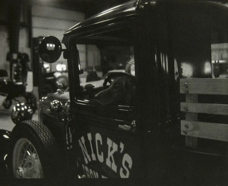 Goodest Pup shot on Flic Film UltraPan 400 with a Minolta SR-T 101, developed at Home / Self-Developed, by Truckinwagen