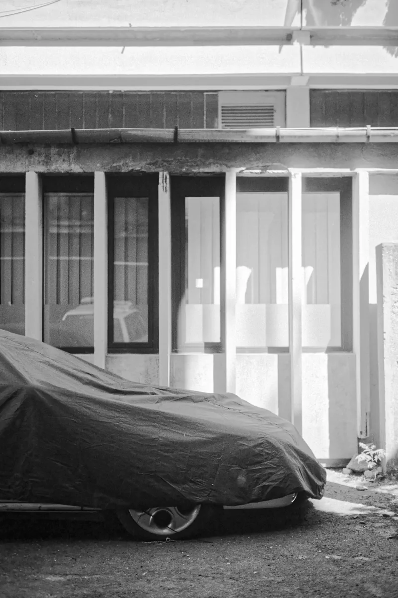 Alfa shot on Agfa APX 100 with a Minolta X-500, developed at Home / Self-Developed, by Endre