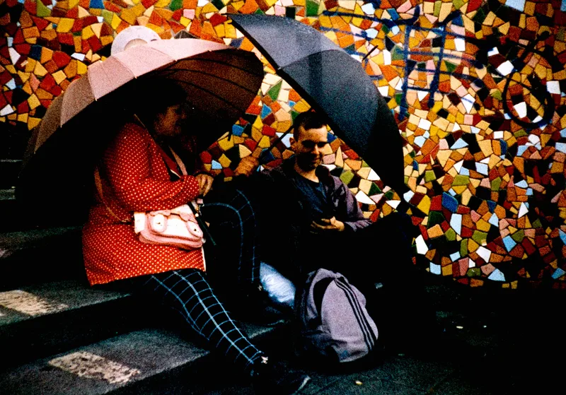 Rainy Japan Day 2025 shot on Harman Phoenix 200 with a Agat 18, by Adam D'Auria