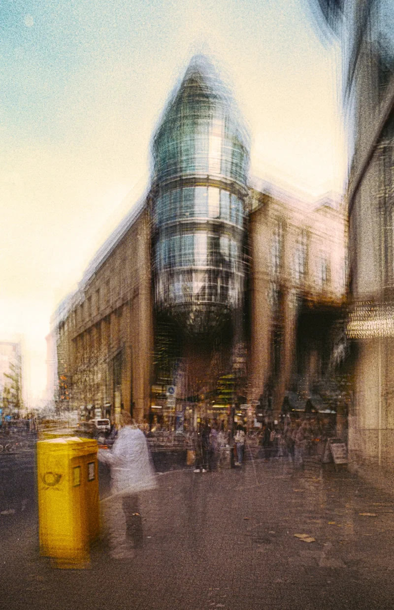 Blur On The Streets shot on Kodak Gold 200 with a Canon EOS 600, developed at Home / Self-Developed, by Adam D'Auria
