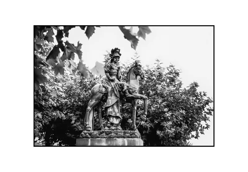 The Rider shot on Fuji Neopan Acros 100 with a Leica Minilux, by Christian