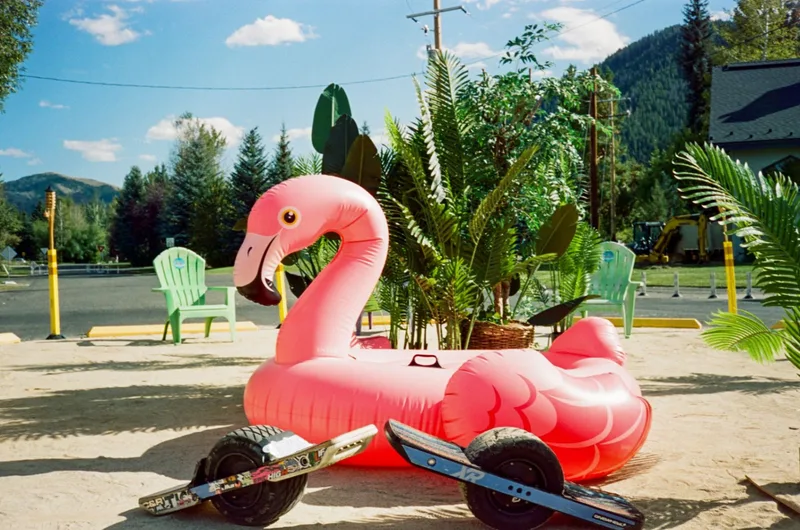 Film photo shot on Kodak Portra 400 with a Konica Pop, by Lumin